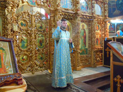 Праздничная Божественная литургия в день Успения Богородицы. Увеличить изображение. Размер файла: 170,55 Kb [800X600]