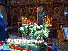 Праздничная Божественная литургия в день Успения Богородицы. Увеличить изображение. Размер файла: 152,45 Kb [800X600]