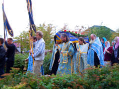 Чин Погребения Божией Матери в Свято-Вознесенском соборе. Увеличить изображение. Размер файла: 119,82 Kb [800X600]