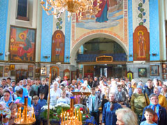 Благословение учащихся на новый учебный год.Увеличить изображение. Размер файла: 181,06 Kb [800X600]