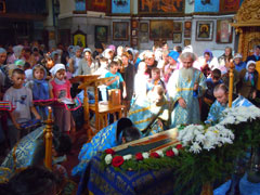 Благословение учащихся на новый учебный год.Увеличить изображение. Размер файла: 151,64 Kb [800X600]