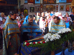 Благословение учащихся на новый учебный год.Увеличить изображение. Размер файла: 146 Kb [800X600]