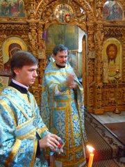 Благословение учащихся на новый учебный год.Увеличить изображение. Размер файла: 144,73 Kb [600X800]