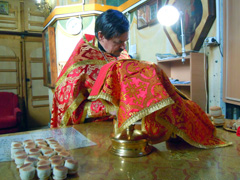 Праздничные богослужения в день Усекновения главы Иоанна Предтечи.Увеличить изображение. Размер файла: 231,84 Kb [800X600]