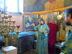 Рождество Пресвятой Богородицы в архиерейском подворье. Увеличить изображение. Размер файла: 224,12 Kb [800X600]