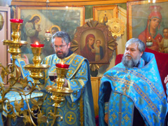 Рождество Пресвятой Богородицы в архиерейском подворье. Увеличить изображение. Размер файла: 287,73 Kb [800X600]