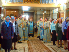 Рождество Пресвятой Богородицы в архиерейском подворье. Увеличить изображение. Размер файла: 239,83 Kb [800X600]