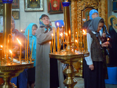 Рождество Пресвятой Богородицы в архиерейском подворье. Увеличить изображение. Размер файла: 210,27 Kb [800X600]