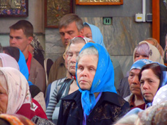 Рождество Пресвятой Богородицы в архиерейском подворье. Увеличить изображение. Размер файла: 185,49 Kb [800X600]