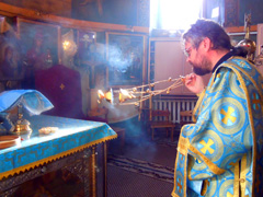 Рождество Пресвятой Богородицы в архиерейском подворье. Увеличить изображение. Размер файла: 225,93 Kb [800X600]