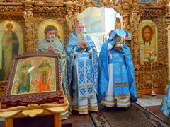 Рождество Пресвятой Богородицы в архиерейском подворье. Увеличить изображение. Размер файла: 283,3 Kb [800X600]