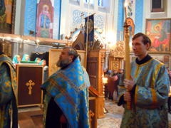 Богослужения в день Покрова Божией Матери. Увеличить изображение. Размер файла: 464,5 Kb [800X600]