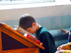 Причащение учащихся воскресной школы Боровецкого храма. Увеличить изображение. Размер файла: 375,74 Kb [800X600]