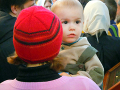 Причащение учащихся воскресной школы Боровецкого храма. Увеличить изображение. Размер файла: 362,56 Kb [800X600]