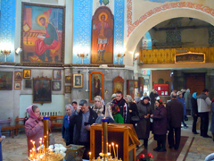 Мощи святого Феодора Ушакова в Набережных Челнах. Увеличить изображение. Размер файла: 487,62 Kb [800X600]