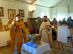 Мощи святого Феодора Ушакова в Набережных Челнах. Увеличить изображение. Размер файла: 432,86 Kb [800X600]