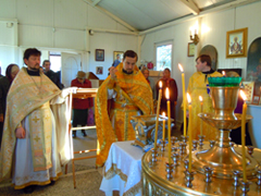 Мощи святого Феодора Ушакова в Набережных Челнах. Увеличить изображение. Размер файла: 467,72 Kb [800X600]