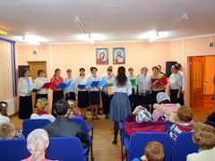 Концерт церковных хоров Набережных Челнов. Увеличить изображение. Размер файла: 183 Kb [800X600]