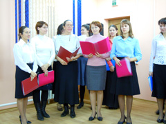 Концерт церковных хоров Набережных Челнов. Увеличить изображение. Размер файла: 159,45 Kb [800X600]