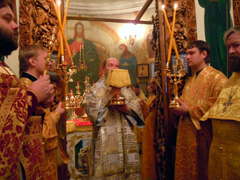 Престольные торжества в Орловском храме. Увеличить изображение. Размер файла: 234 Kb [800X600]
