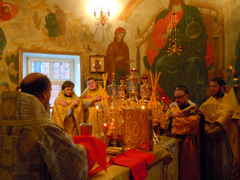 Престольные торжества в Орловском храме. Увеличить изображение. Размер файла: 203,83 Kb [800X600]
