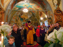 Престольные торжества в Орловском храме. Увеличить изображение. Размер файла: 191,05 Kb [800X600]