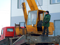 Сборка каркаса нового купола. Увеличить изображение. Размер файла: 174,43 Kb [800X600]