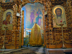 Богослужение в день святителя Николая Чудотворца. Увеличить изображение. Размер файла: 271,55 Kb [800X600]