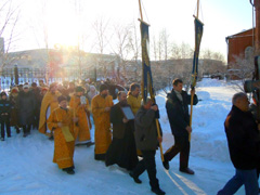 Богослужение в день святителя Николая Чудотворца. Увеличить изображение. Размер файла: 179,94 Kb [800X600]