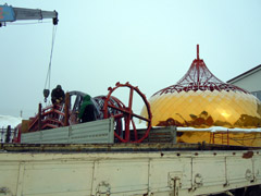 Новые купола Боровецкой церкви. Увеличить изображение. Размер файла: 147,07 Kb [800X600]