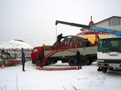 Новые купола Боровецкой церкви. Увеличить изображение. Размер файла: 145,53 Kb [800X600]