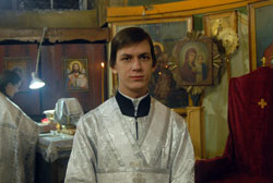 Ночное богослужение в праздник Крещения Господня в Боровецкой церкви. Увеличить изображение. Размер файла: 82,64 Kb [800X536]