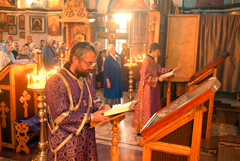 Всенощное бдение и чин Воздвижения Креста. Увеличить изображение. Размер файла: 503,46 Kb [800X536]