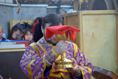 Божественная литургия в день Воздвижения Креста Господня. Увеличить изображение. Размер файла: 335,16 Kb [800X536]