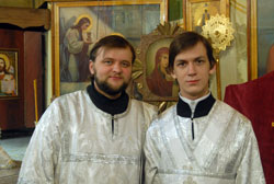 Ночное богослужение в праздник Крещения Господня в Боровецкой церкви. Увеличить изображение. Размер файла: 101,93 Kb [800X536]