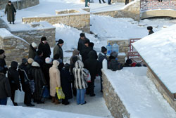 Родник Боровецкой церкви в день праздника Крещения Господня. Увеличить изображение. Размер файла: 99,77 Kb [800X536]