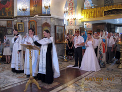 Венчание в Свято-Вознесенском соборе. Увеличить изображение. Размер файла: 212,24 Kb [800X600]