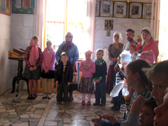 Начало учебного года в детской Воскресной школе. Увеличить Размер файла: 206,99 Kb [800X600]