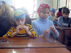 Начало учебного года в детской Воскресной школе. Увеличить Размер файла: 194,66 Kb [800X600]