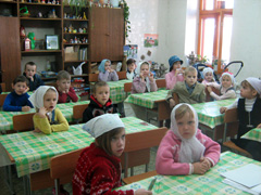 Начало учебного года в детской Воскресной школе. Увеличить Размер файла: 236,54 Kb [800X600]