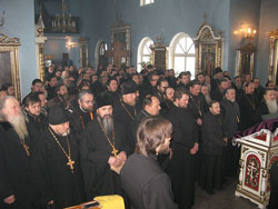 Общая исповедь духовенства Казанской епархии. Увеличить изображение. Размер файла: 130,77 Kb [800X600]