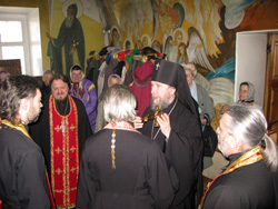 Всенощное бдение в Орловском храме в день Антипасхи. Увеличить изображение. Размер файла: 213,33 Kb [800X600]