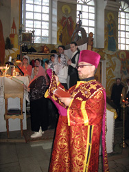 Всенощное бдение в Орловском храме в день Антипасхи. Увеличить изображение. Размер файла: 266,39 Kb [600X800]