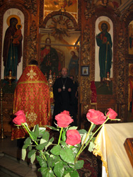 Всенощное бдение в Орловском храме в день Антипасхи. Увеличить изображение. Размер файла: 253,19 Kb [600X800]