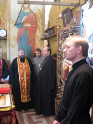 Всенощное бдение в Орловском храме в день Антипасхи. Увеличить изображение. Размер файла: 209,06 Kb [600X800]