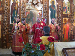 Всенощное бдение в Орловском храме в день Антипасхи. Увеличить изображение. Размер файла: 291,59 Kb [800X600]