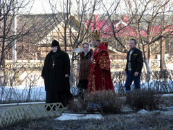 Архиерейское богослужение в Боровецкой церкви в день Антипасхи. Увеличить изображение. Размер файла: 306,75 Kb [800X600]