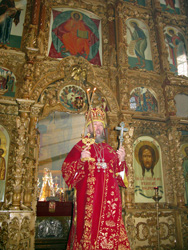 Архиерейское богослужение в Боровецкой церкви в день Антипасхи. Увеличить изображение. Размер файла: 303,33 Kb [600X800]