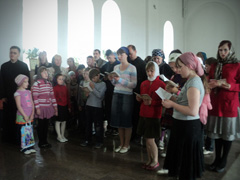 Поездка воскресной школы в Красный Ключ. Увеличить изображение. Размер файла: 150,31 Kb [800X600]