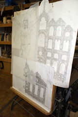 В мастерской художника. Увеличить изображение. Размер файла: 927,71 Kb [800X1195]